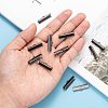 Iron Ribbon Crimp Ends E182Y-B-4