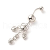 Piercing Jewelry AJEW-P017-12P-2