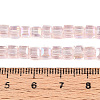 Electroplate Glass Beads Strands EGLA-D018-4x4mm-82-4