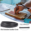 Gorgecraft 3Pcs Flat Leather Jewelry Cord WL-GF0001-16D-02-4