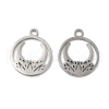 Non-Tarnish 304 Stainless Steel Charms STAS-J042-05P-1