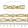 Rack Plating Brass Oval Link Chains CHC-G023-08G-2