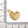 Brass Micro Pave Cubic Zirconia Pendants KK-U033-14G-01-3