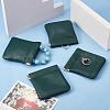 Beebeecraft 4Pcs Square PU Leather Change Purse with Alloy Shrapnel AJEW-BBC0002-22B-4
