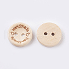 Wooden Buttons BUTT-K007-11B-3