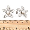304 Stainless Steel Stud Earrings EJEW-S246-05P-4