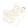 Transparent Resin Pendants RESI-M033-01F-2
