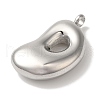 Non-Tarnish Ion Plating(IP) 304 Stainless Steel Pendants STAS-M017-08P-04-2