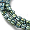 Electroplated Synthetic Non-magnetic Hematite Beads Strands G-C154-A01-01H-3