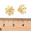 Brass Bead Cap Bails KK-R211-10G-3