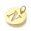 Ion Plating(IP) 304 Stainless Steel Pendants STAS-M074-01G-N-2