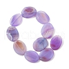 Natural Blue Lace Agate Beads Strands G-P570-B03-01-2