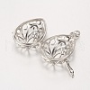 Brass Cage Pendants KK-G283-03P-2