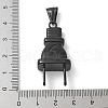 304 Stainless Steel Pendants STAS-G346-11EB-3