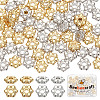 Beebeecraft 70Pcs 2 Colors Rack Plating Alloy Spacer Beads KK-BBC0012-28-1