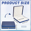 PU Leather Single Necklace Storage Gift Box AJEW-WH0475-08B-2