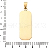 304 Stainless Steel Pendants STAS-U043-13G-3