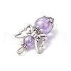 Transparent Acrylic Pendants PALLOY-JF03574-02-5