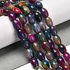 Natural Agate Beads Strands G-B079-E01-01D-1