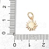Brass Charms KK-Q096-18G-3