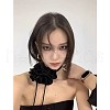 3D Flower Polyester Wrap Choker Necklaces FS-WG63CF5-01-5