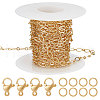 Beebeecraft DIY Chain Bracelet Necklace Making Kit DIY-BBC0001-24-1