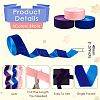 3 Colors Single Face Velvet Ribbons SRIB-TA0001-09-4