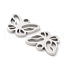 Non-Tarnish 316 Surgical Stainless Steel Charms STAS-Q314-12P-2