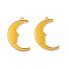 Alloy Enamel Pendants ENAM-E005-01G-03-3