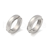Non-Tarnish Stainless Steel Non Piercing Clip-on Earrings EJEW-M001-12A-P-1