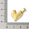 Ion Plating(IP) 304 Stainless Steel Pendants STAS-Z075-09G-3