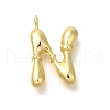 Rack Plating Brass Pendants KK-I722-08G-N-1
