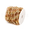 Rack Plating Acrylic & CCB Plastic Chain CHAC-H001-01K-3