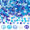   500Pcs 5 Style Electroplate Glass Beads EGLA-PH0001-40B-1