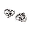 304 Stainless Steel Pendants STAS-V002-07P-2