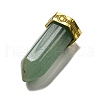Natural Green Aventurine Pointed Pendants STAS-K273-03G-03-2