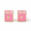 Rack Plating Brass Enamel Beads KK-B060-04G-05-3