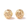 Brass Hollow Beads KK-P226-28CG-2