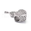 304 Stainless Steel European Beads CPDL-G001-07A-3