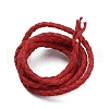 Braided PU Leather Cords WL-WH0005-002D-2