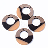 Resin & Walnut Wood Pendants RESI-N025-004A-B02-1