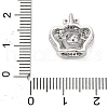 Brass Micro Pave Cubic Zirconia Pendants KK-L229-029P-3
