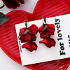Alloy Stud Earrings for Women WGFE0DA-05-1