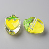 Transparent Enamel Acrylic Beads TACR-S155-003H-2