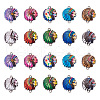 Beadthoven 40Pcs 10 Colors Alloy Enamel Links Connectors ENAM-BT0001-13-1