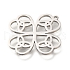 Anti-Tarnish 304 Stainless Steel Pendants STAS-S150-09P-2