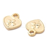 Brass Charms KK-G516-21G-2