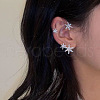 Alloy Rhinestone Cuff Earrings FS-WGFB378-09-1