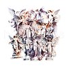 Sculpture Women Waterproof PET Stickers Set DIY-G120-04E-3