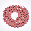 Spray Painted Non-magnetic Synthetic Hematite Beads Strands G-T116-03B-12-2